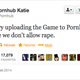 Illustration for article titled PornHubs Super Bowl Rape Joke Was a Hit With Assholes